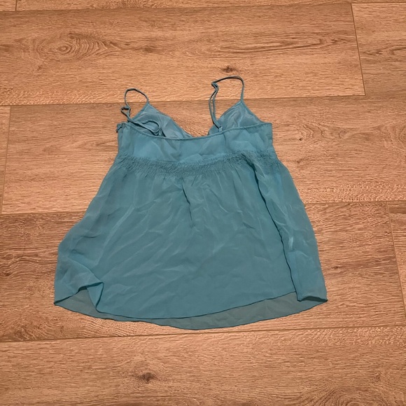 Blue baby doll fairy flowy top - Picture 3 of 3